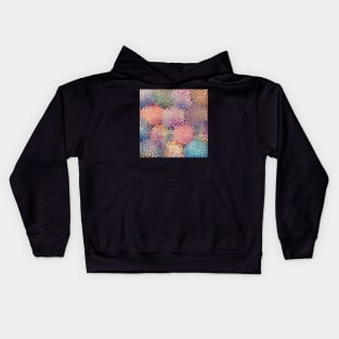 Abstract Floral Petals Kids Hoodie